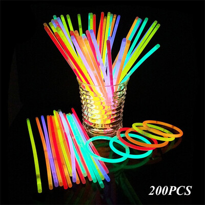 

〖Follure〗Liquid Light Stick Light Stick Fluorescent Bracelet Milky White Shell 200PCS
