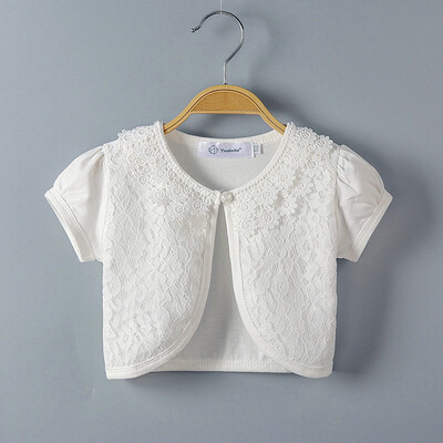 

Toddler Kids Baby Little Girls Lace Princess Bolero Cardigan Shrug Tops Clothes