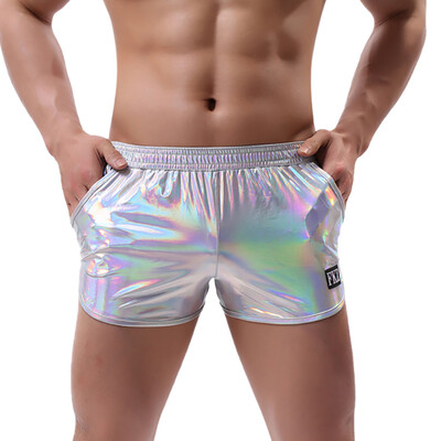 

Gobestart Summer Fashion Mens Fresh Shorts Dazzling Sexy Light Fashion Shorts