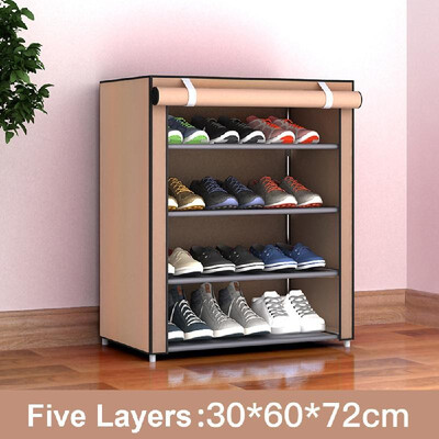 

Non-woven Storage Shoe Rack Hallway Cabinet Organizer Holder 34568 Layers Dustproof Assemble Shoes Shelf DIY Home Furniture