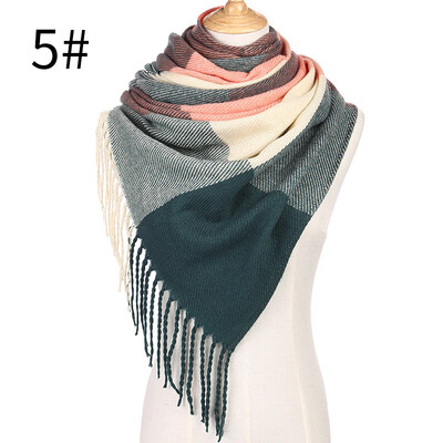 

Korean version of cashmere plaid scarf autumn&winter scarf shawl Yiwu scarf wholesale FYR047