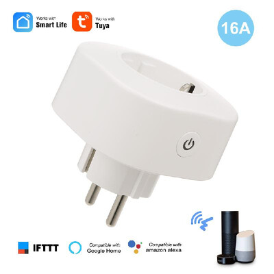 

Smart Power Plug Smart Home Socket Voice Control Compatible with Amazon Echo & for Google Home IFTTT Tmall Elf Timing Function App