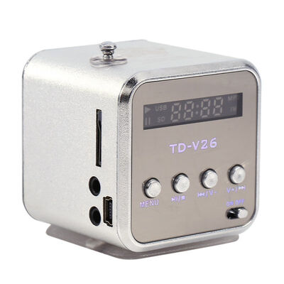 

Micro SDTF FM Radio Mini USB Stereo Super Low-sound Speaker Music Player Outdoor Music Speakers for MP3