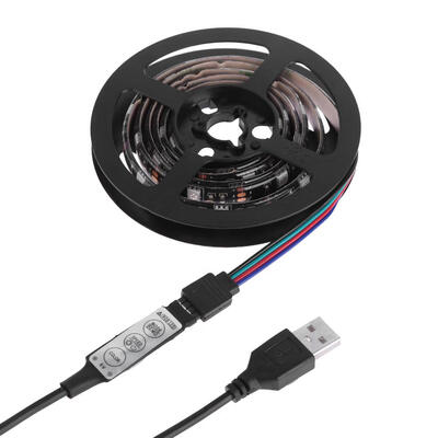 

USB 5050 LED Strip RGB Light TV Backlight Lamp3 Keys Mini RGB Controller