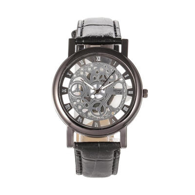 

Simple Style Hollow Dial Neutral Watch Unique Quartz Wristwatch Womens Watches Bayan Kol Saaty Fashion Minimalism Clock