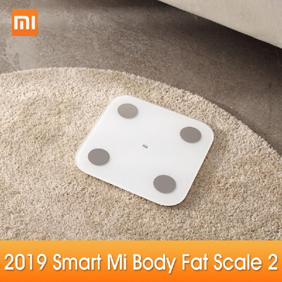 

New Xiaomi Mi Body Composition Scale 2 Smart Fat Weight Health Scale BT 50 Balance Test 13 Body Date BMI Weight Scale LED Digital