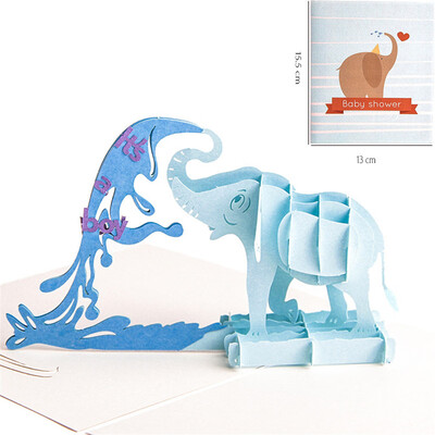 

Toponeto Details About 3D Pop Up Card Happy Birthay Greeting Baby Gift Happy New Creative