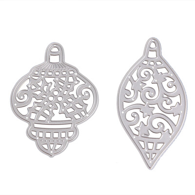 

2pcs Conch Lantern Cutting Die Stencil Scrapbook Embossing Folder DIY Craft