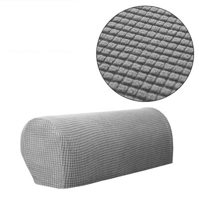 

2Pcs UK Sofa Arm Protectors Armrest Covers Stretchy Set Stretch For Chair Set