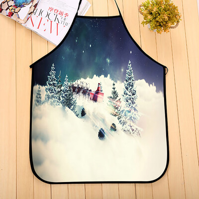 

Toponeto Christmas Decoration Waterproof Apron Kitchen Aprons Dinner Party Apron