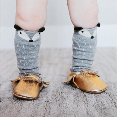 

Fashion Baby Children Toddler Fox Socks Cotton Knee High Hosiery For 0-4 Years