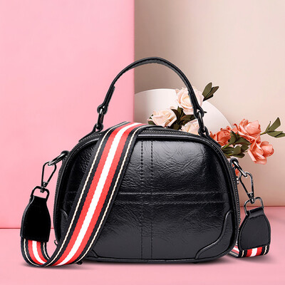 

Tailored Fashion Women Hasp Purse Shoulder Bag Thread Handbag Phone Bag Flap Bag