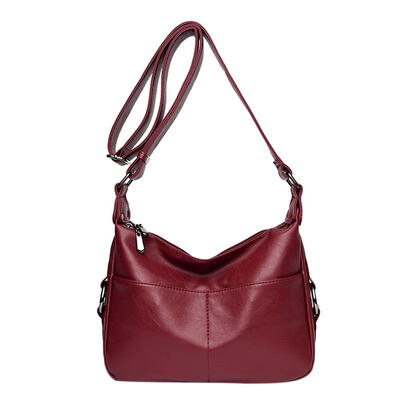 

Fashion Ladies Hand Bag Womens Genuine Handbag Black PU Shoulder Bag