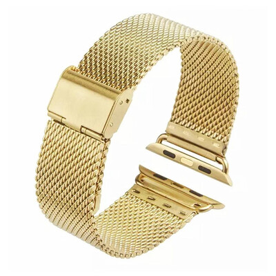 

〖Follure〗For Apple Watch Series 321 Milanese Stainless Steel iWatch Band Strap 38MM