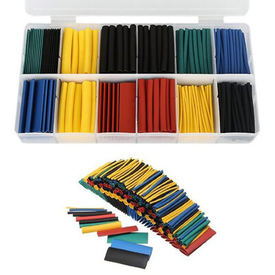 

〖Follure〗280 Pcs Heat Shrink Tubing Tube Assortment Wire Cable Insulation Sleeving Kit