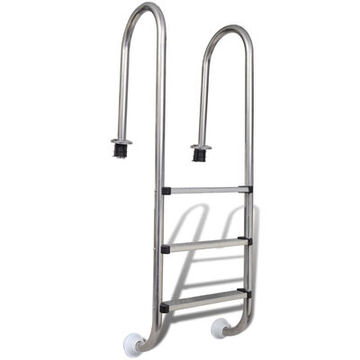 

Pool Ladder 3 Steps Stainless Steel 472"