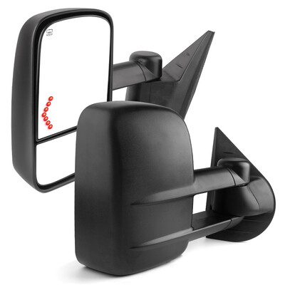 

for 07-13 Chevy Silverado 1500 2500 3500 Tow Mirrors Power Heated LED Signals