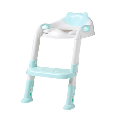 

Baby Potty Seat Children Training Safety Toilet Seat with Adjustable Ladder