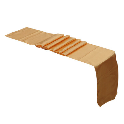 

Toponeto 30x275cm Satin Table Runner Wedding Reception Banquet Party Decoration