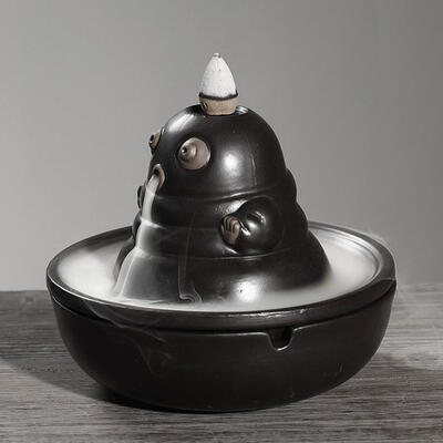 

Greensen Ceramic Incense Holder Censer Smoke Backflow Incense Burner Decor Ornament Ceramic Incense Holder Incense Holder