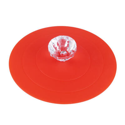 

Lace Rim Anti-dust Leakproof Reusable Diamond Silicone Cup Lid Seal Cover