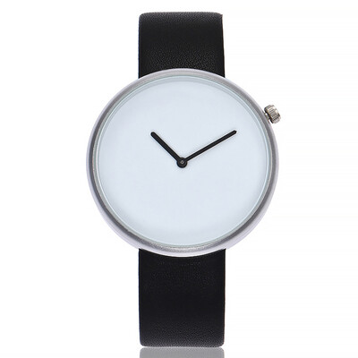 

Women Watches Minimalism Dial Ladies Fashion Quartz Wristwatch Solid Color Leather Strap Clock Casual Gift Montre Femme