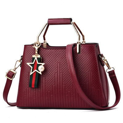 

Bag female 2019 summer new female shoulder elegant hand bag European&American style atmospheric handbag