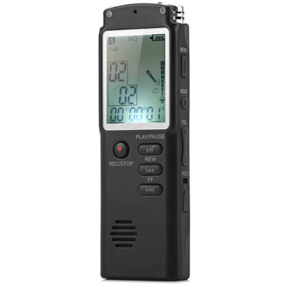 

T60 Professional 8GB Time Display Recording Digital Voice Audio Recorder MP3 Player