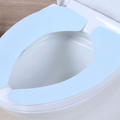 

〖Follure〗Soft Warm Toilet Seat Cover Lid Pad Bathroom Cold Loo WC Removable Washable