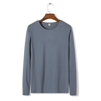 

NDQ Mens Long Sleeve T-Shirt Spring&Autumn Bottoming Shirt 6828CT 5095