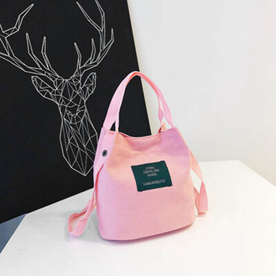 

Young Girls Small Fresh Cute Canvas Handbag Shoulder Messenger Bag Tote Purse
