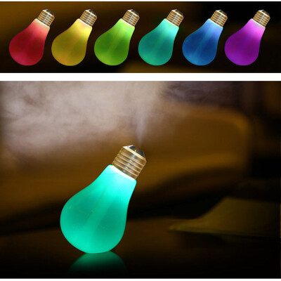 

〖Follure〗Creativity Colorful USB Light Bulb Humidifier Air Purifier Diffuser Atomizer