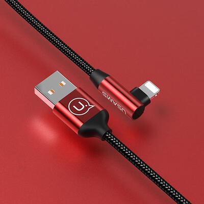 

USAMS Lightning Cable Fast Charging USB Charger Data Cables For IPhone IPad