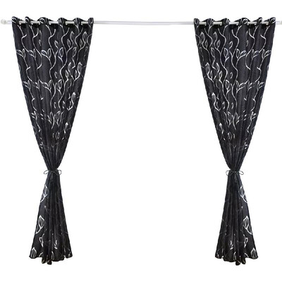 

Curtains Semi-shading Sliding Patio Door Curtain for Living Room Window Patio Door 79"X40" 1 Panel