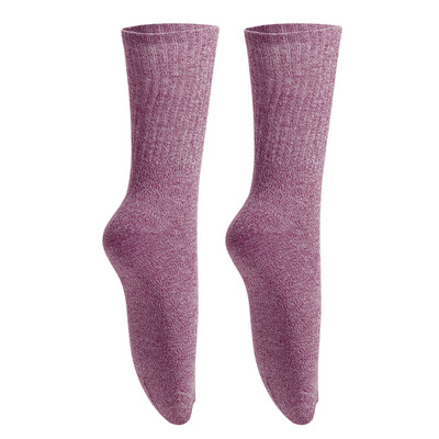 

3 Pairs of Mixed Color Women Cotton Socks Pure Color Breathable Comfortable Socks with