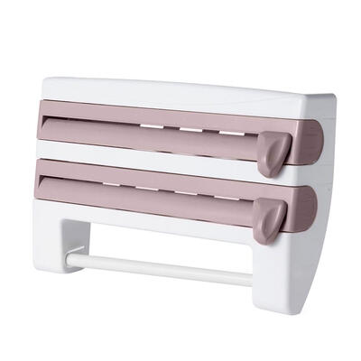 

Kitchen Seasoning Storage Rack Fresh-keeping Film Shelf Wall Hanging Holder