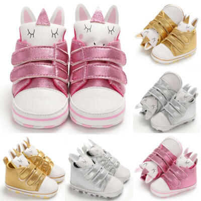 

Toddler Cute Baby Kids Boys Girl Winter Warm Sports Crib Shoes Size 0-18 Months