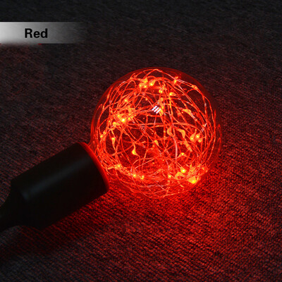 

Tailored Christmas LED Light Bulb E27 Starry Fairy String Xmas Party Lamp Bulb Decor Blue