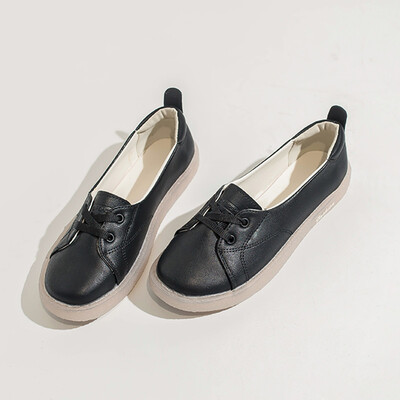 

2019 summer network celebrity flat bottom shallow mouth with skirt fairy single shoe female pregnant woman soft bottom 100 gentle