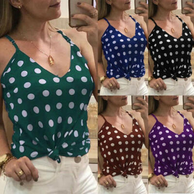 

Womens Fashion Summer Loose Tank Tops Sleeveless Casual Blouse Vest Top T-Shirt