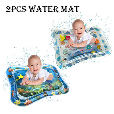 

〖Follure〗Inflatable Baby Water Mat Fun Activity Play Center for Children & Infants
