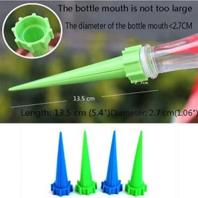 

4PC Automatic Watering Irrigation Spike Garden Plant Flower Drip Sprinkler Water