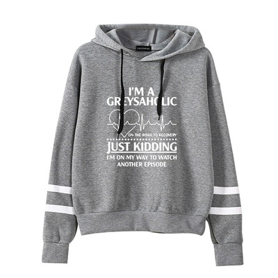

Greysaholic Hoodie Grey Sloan Memorial Hospital Hoodies Greys Anatomy Hoodie Derek Shepherd Hooded Sweatshirt
