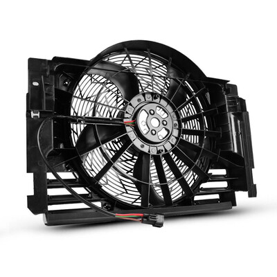 

For 00-06 BMW X5 30i 44i 46is 48is Radiator Condenser Cooling Fan BM3020102 2000 2001 2002 2003 2004 2005 2006