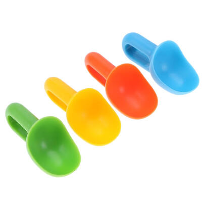 

4pcsset Funny Ice Cream Spoon Fashion Reusable Super Ice Cream Scooper Cup