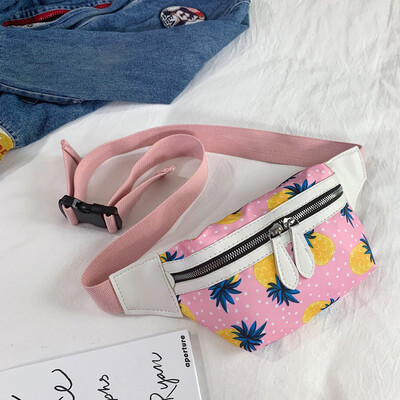 

Tailored Women 2019 New Casual Sports Pockets Personality Printing Messenger Chest Bag