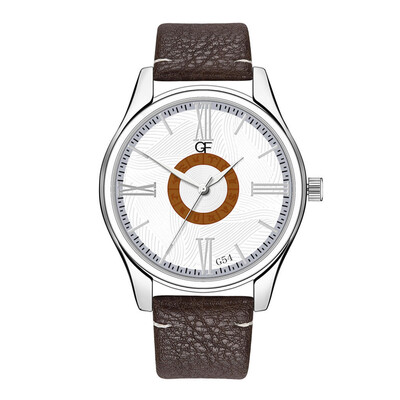 

Gobestart Hot Man Leather Watch Whatever Late Anyway Letter Watches New Pointer Glow