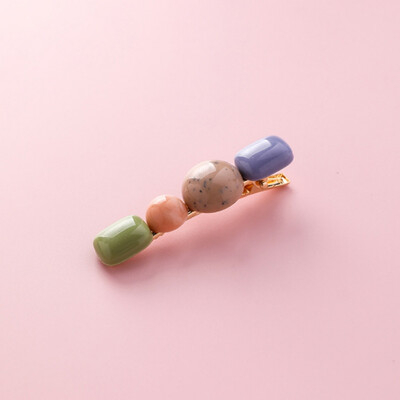 

Korea Style Cute Color Geometric Clip Side Clip Hairpin Girl Headwear Apparel Hair Accessories