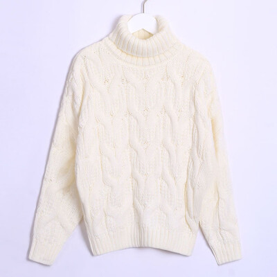 

〖Follure〗Womens Fashion Long Sleeve Turtle Cowl Neck Knitted Sweater Wrap Pullover Tops