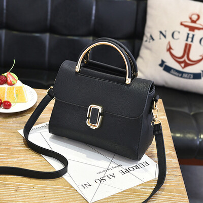 

Bags handbags handbags new Korean version of the fashion tide simple versatile shoulder slung packet small trade